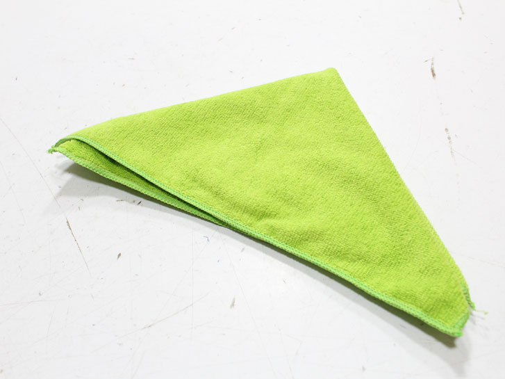 Салфетка микрофибра 35х35см 230г/м^2 (салатовая) MicroFiber