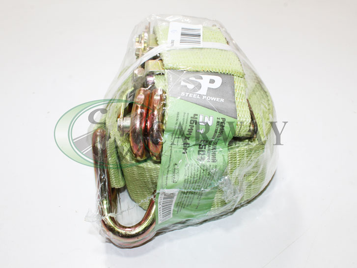 Ремень стяжной (3т 8м*46мм) SPR 2503 Steel Power
