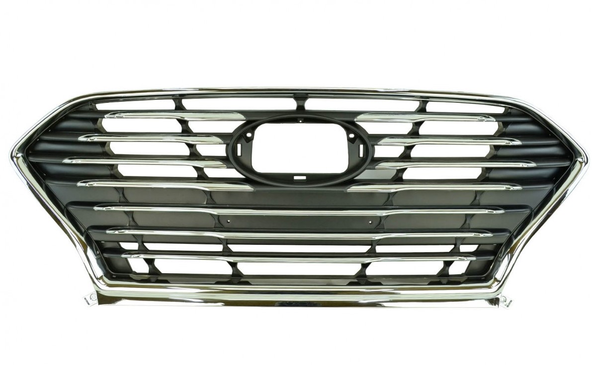 Решетка радиатора Hyundai Sonata 7 LF (2017-нв) рестайлинг 86350E6700 SMS autoparts