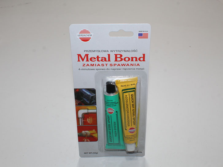 Клей эпоксидный 4минитный по металлу Metal Bond 57г. (2-комп.)  "Versachem"