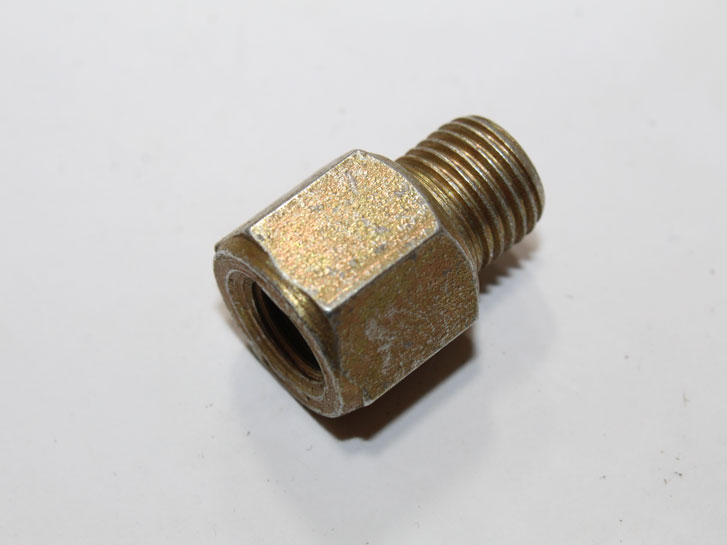 Переходник тормозных трубок (муфта) Наруж. М12х1,25 - Внут. М10х1,25 №22