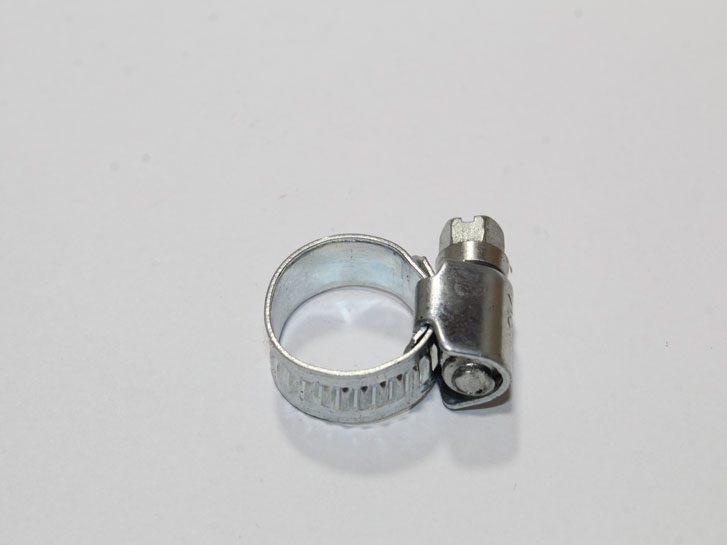 Хомут червячный  10-16 мм (нерж.) (уп. 100 шт) AGK 1016/201