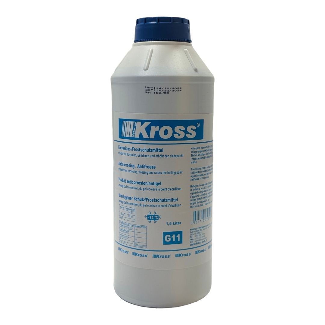 Тосол концентрат (-74)  (1,5 л) синий G11 Kross