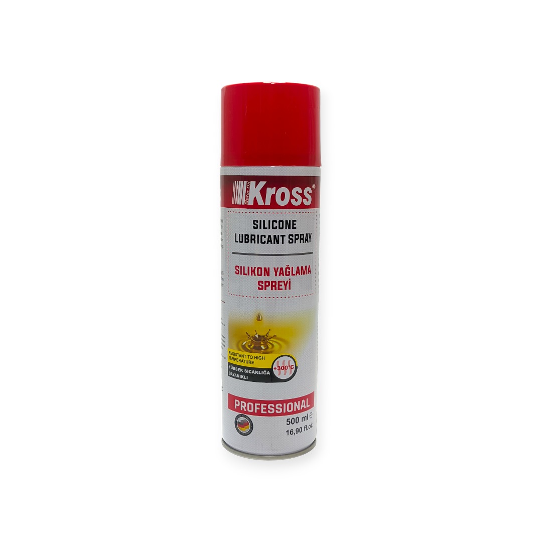 Смазка силиконовая 0,5л. аэрозоль. Kross Silicone Lubricant