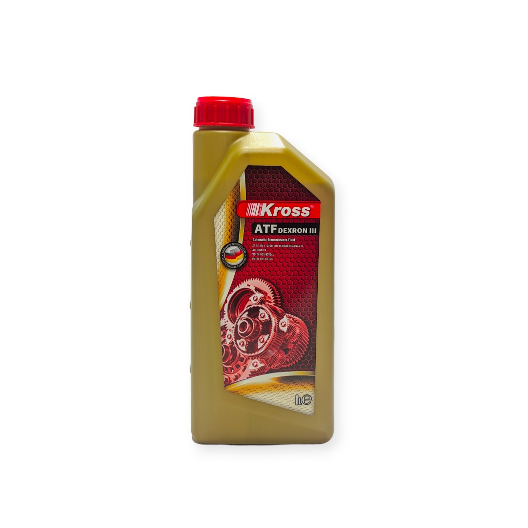 Масло трансмиссионное ATF dexron 3 (1 л) Kross