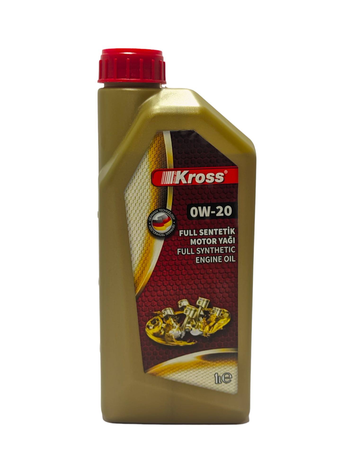 Масло моторное синтетика 0W20 (1л) Kross
