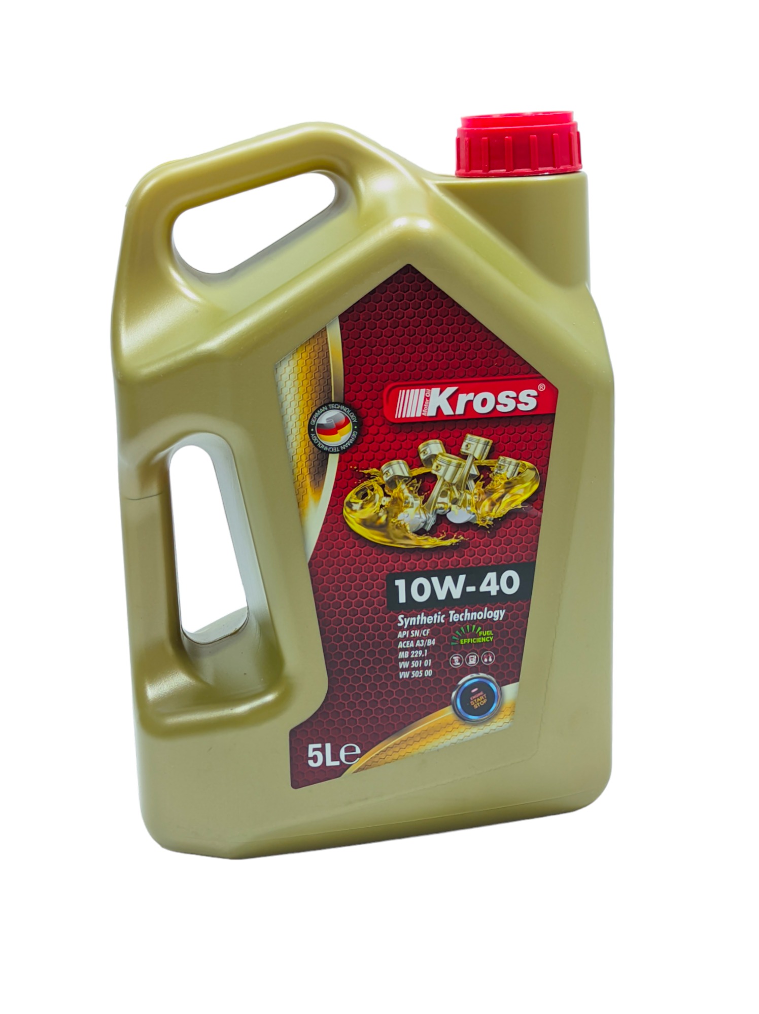Масло моторное 10w40 полусинтетика (5 л) Kross