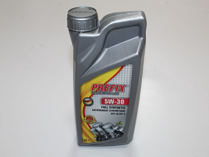 Масло моторное синтетика 5w30 (1л) Prefix