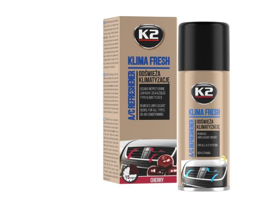 Очиститель кондиционеров 150мл. Вишня K2 Perfect Klima Fresh