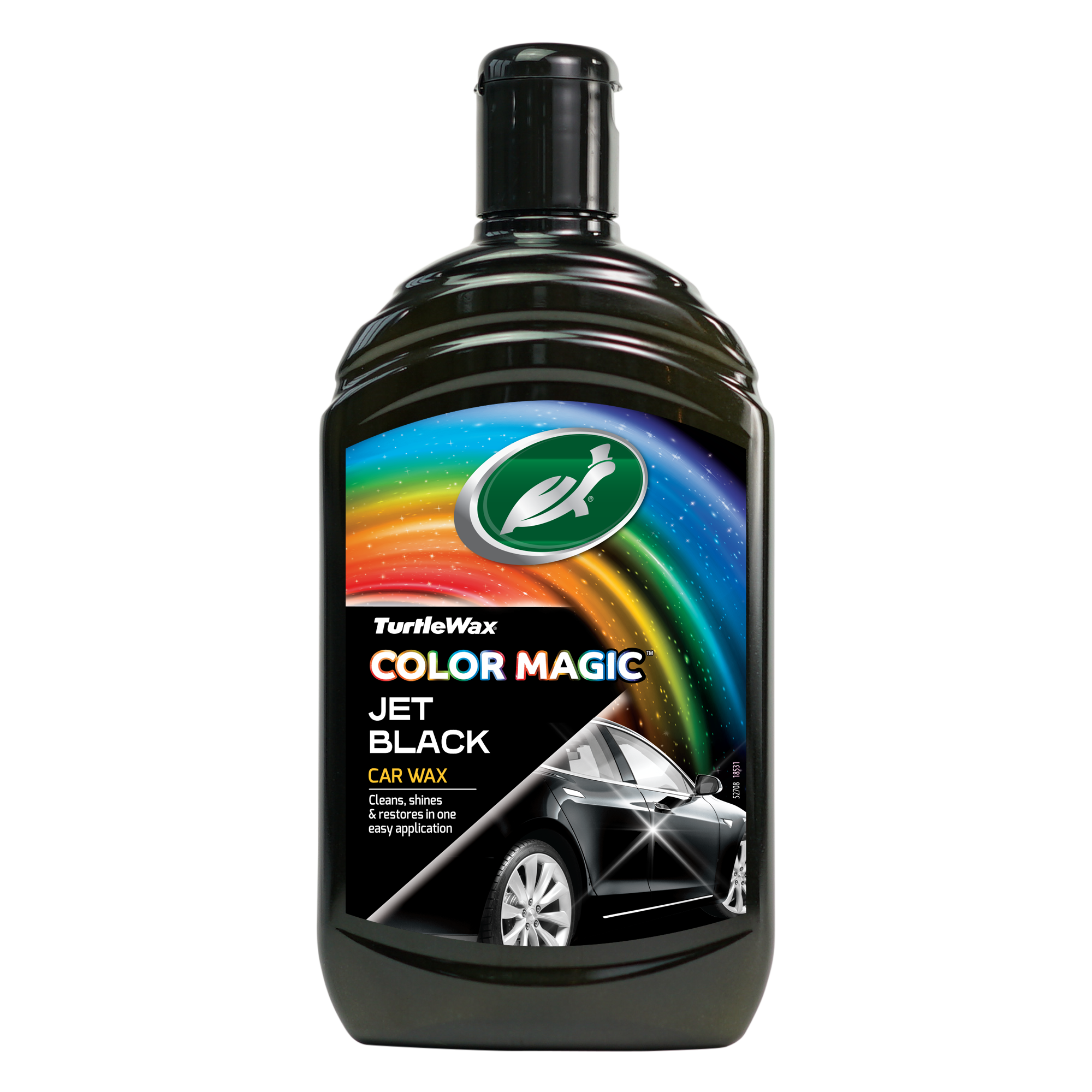 Полироль для кузова Color Magic черный 500мл восстановление цвета Turtle Wax