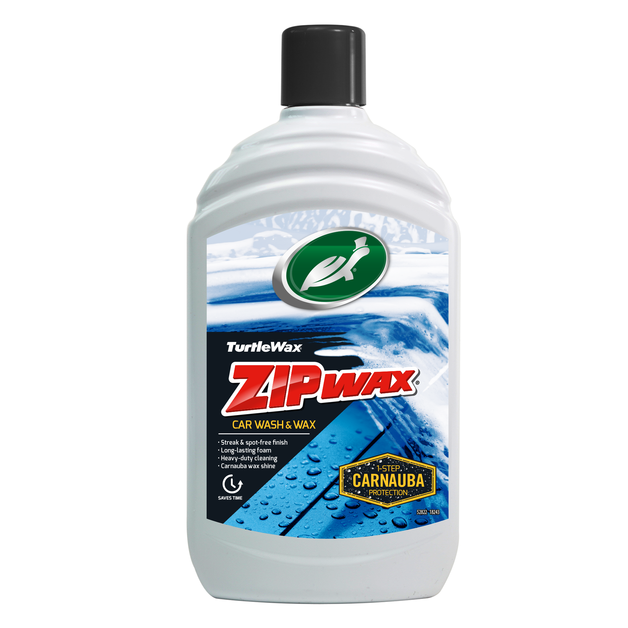 Шампунь с воском Zip Wax 500мл Turtle Wax