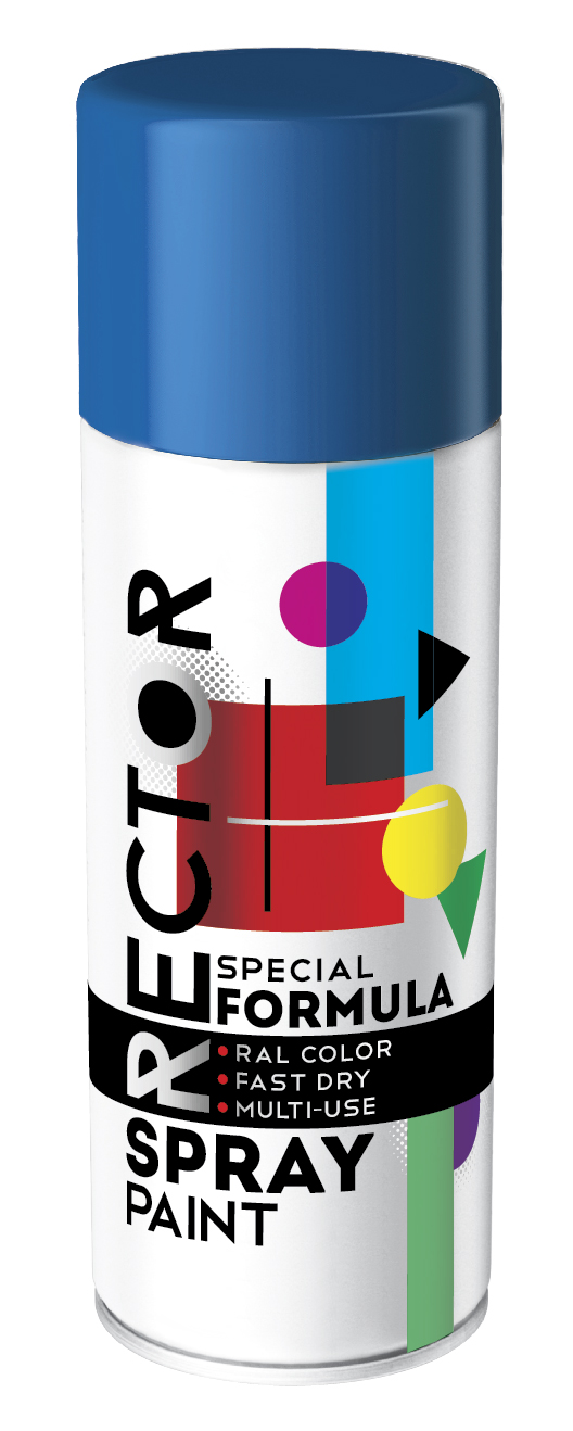 Краска синий (0,400 л) RAL 5002 RECTOR