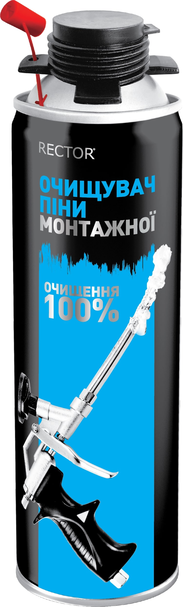 Очиститель монтажной пены 500 мл RECTOR
