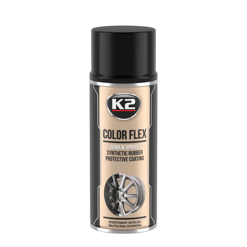 Краска черный глянец плёнка COLOR FLEX (0,400 л) жидкая резина