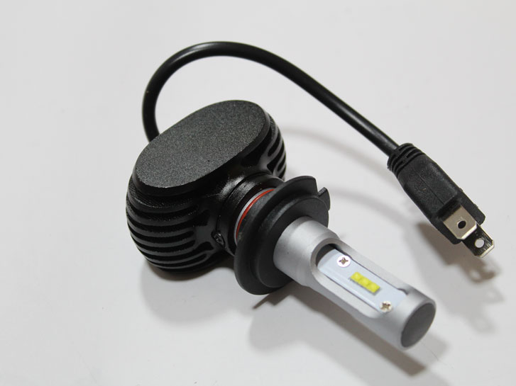 Лампа LED H7, диод CREE/12-24V,  2x24W, 5700-6000К/тип охлаждения радиатор "R1"