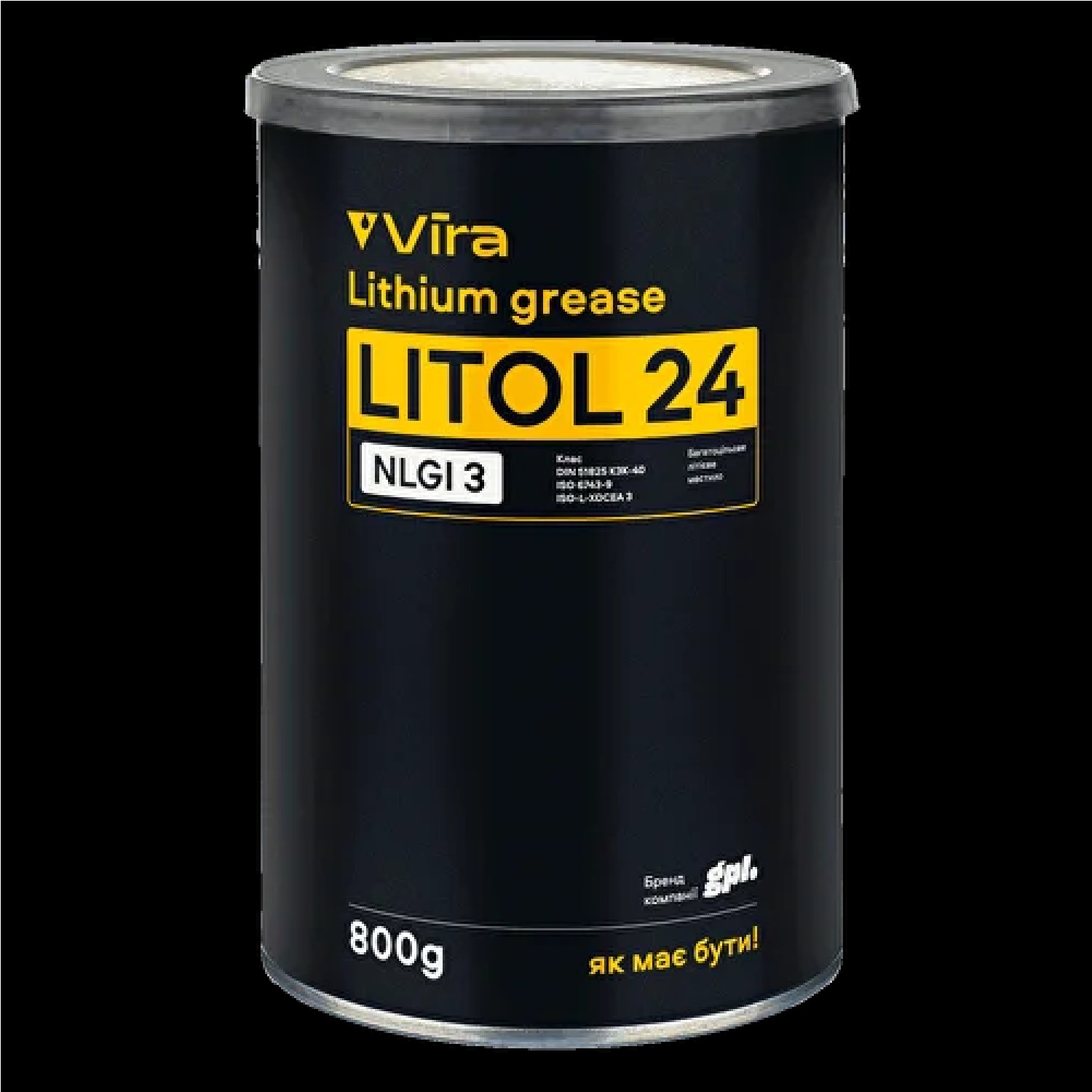 Смазка ЛИТОЛ-24 800гр (1л) Vira