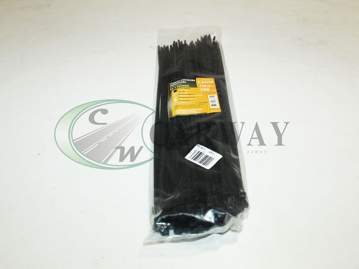 Хомут пластиковый 4,7*350 (черный) LA 26_4.7X350B Lavita