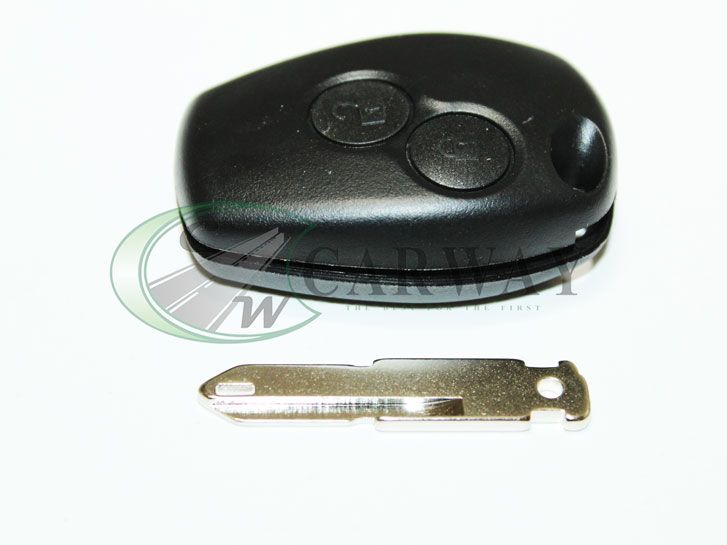 Корпус ключа зажигания Renault Logan (с заготовкой для ключа) 108161 OTP FRANK