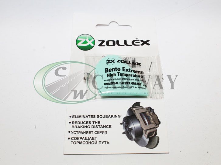 Смазка для суппортов (5 г) стик (для поршня тормозной системы) МС-1600 Zollex