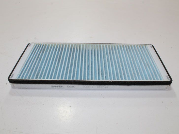Фильтр салонный MB Sprinter/LT 95-06 (противоаллергенный, угольный, голубая бумага с пластиковыми вставками, без пластиковой рамки) точный аналог Mahl