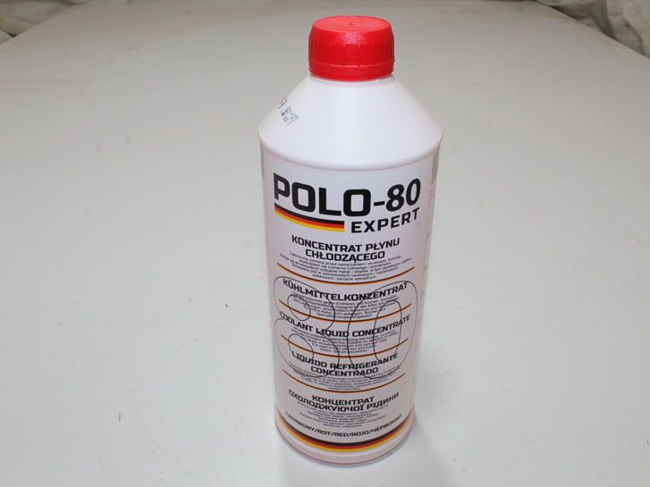 Тосол концентрат (-80)  (1,5 л) красный G12+ Polo Expert