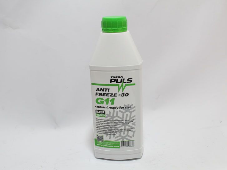 Тосол Антифриз (-30) (0,9 кг) зеленый G11 TURBO PULS