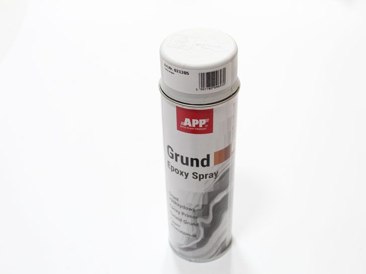 Грунт эпоксидный светло-серый  500 мл. APP Grund Epoxy Spray,