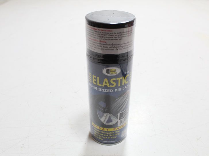 Краска черный глянец плёнка Elastic Dip (0,400 л) жидкая резина