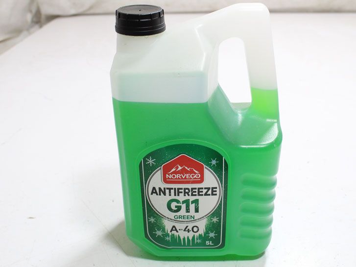 Тосол Антифриз (-40)  (5 л) зеленый G11 Norvego
