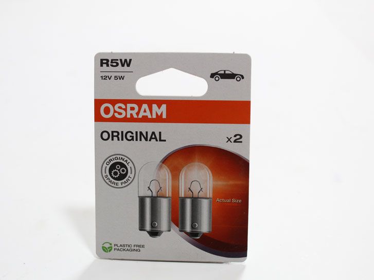 ЛАМПА НАКАЛИВАНИЯ 12V R5W 5W BA15S ORIGINAL LINE, БЛИСТЕР (2ШТ)
