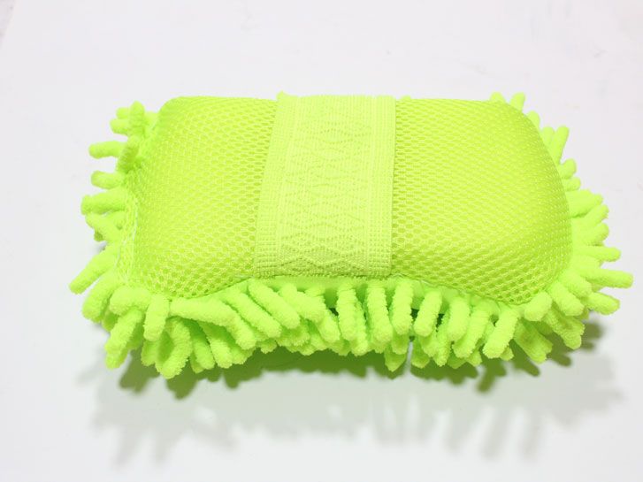 Губка для мойки автомобиля 240 х 100 микрофибра MicroFiber фото 4