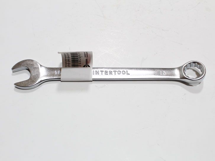 Ключ рожково-накидной 16 мм Intertool