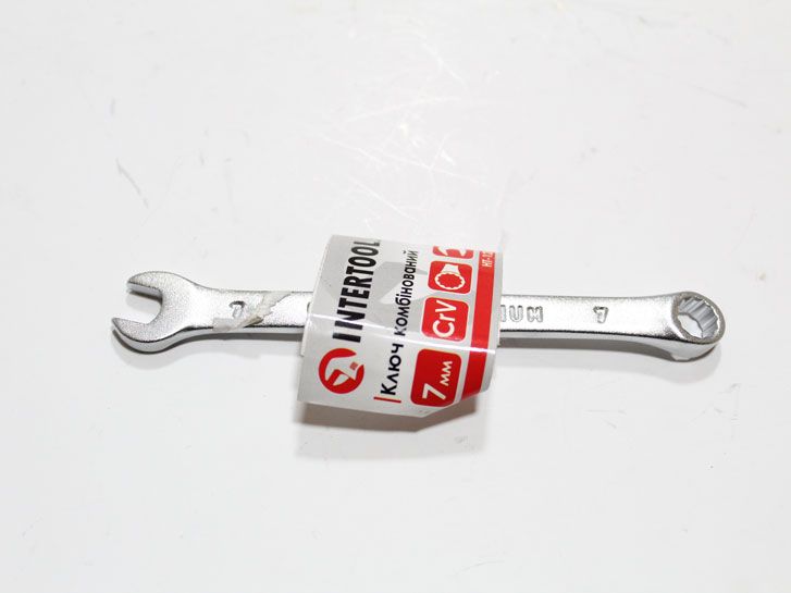 Ключ рожково-накидной 7 мм Intertool