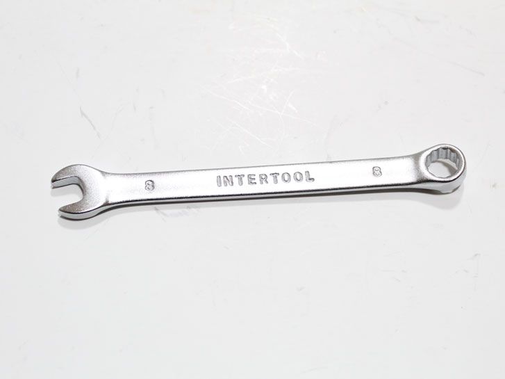 Ключ рожково-накидной  8 мм Intertool