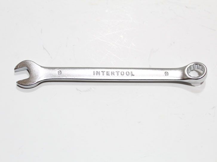 Ключ рожково-накидной  9 мм Intertool