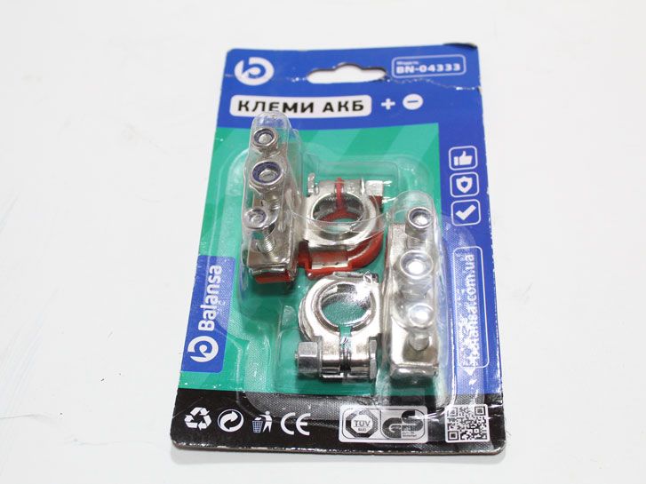 Клемма АКБ Renault (плюс+минус) 
