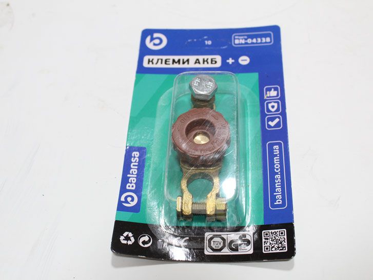 Клемма универсальная с выключателем массы (цинк) BALANSA
