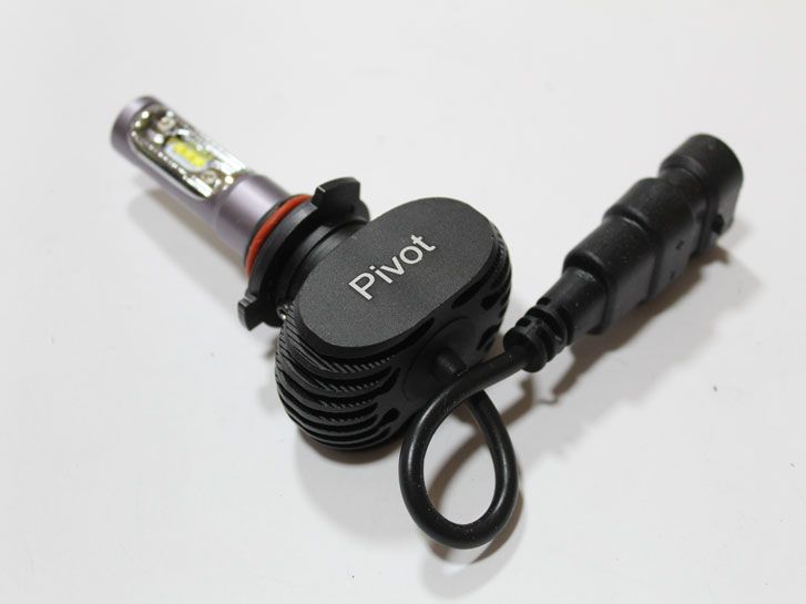 Лампа LED НB3 (9005), диод CREE/12-24V, 2x24W, 5700-6000К/тип охлаждения радиатор 