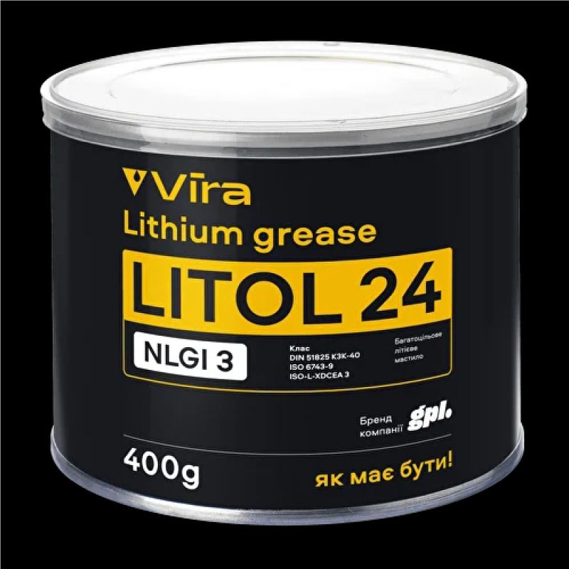 Смазка ЛИТОЛ-24 400гр (0,5л) Vira