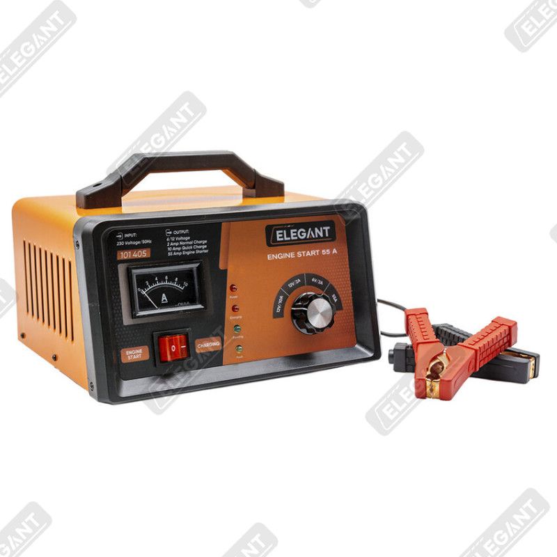Пуско-зарядное устройство 10А/старт 55А 6-12V EL 101 405