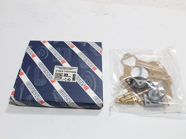 Ремонтный комплект карбюратора ВАЗ 21083  21083-1107010 33 STANDART фото 2
