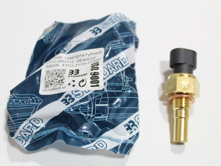 Датчик температури двигуна ВАЗ 2108-15 інж.2123,2170-72,Калина, Lanos (23.3828) 33 STANDART фото 2