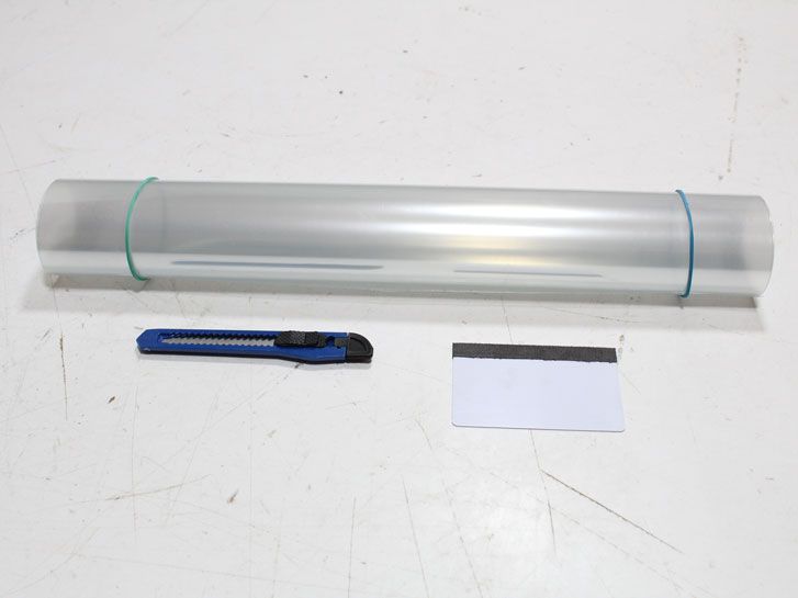 Пленка защитная на фары 400*750 2шт(шпатель+нож) фото 4