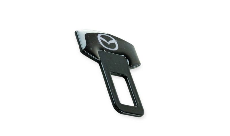 Заглушка ремня безопасности металл-силикон MAZDA