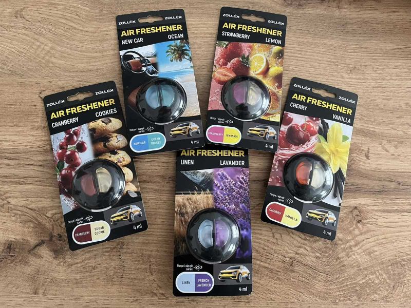 Освежитель воздуха 4мл Cranberry/Shugar cookies 17028 Zollex фото 2