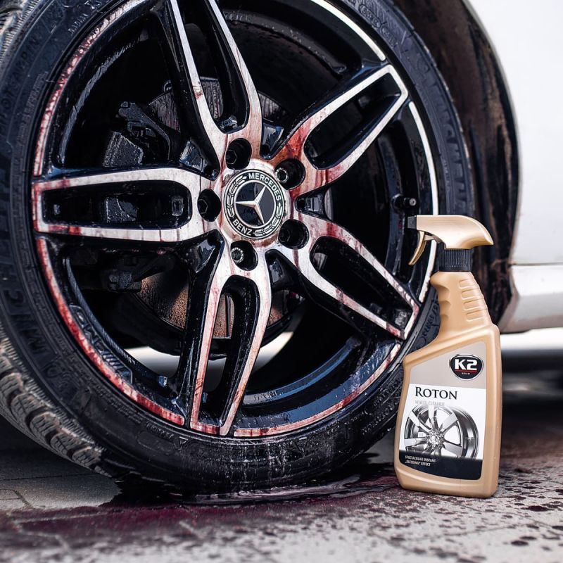 Очиститель дисков колесных и колпаков Roton Wheel Cleaner 700мл K2 фото 4