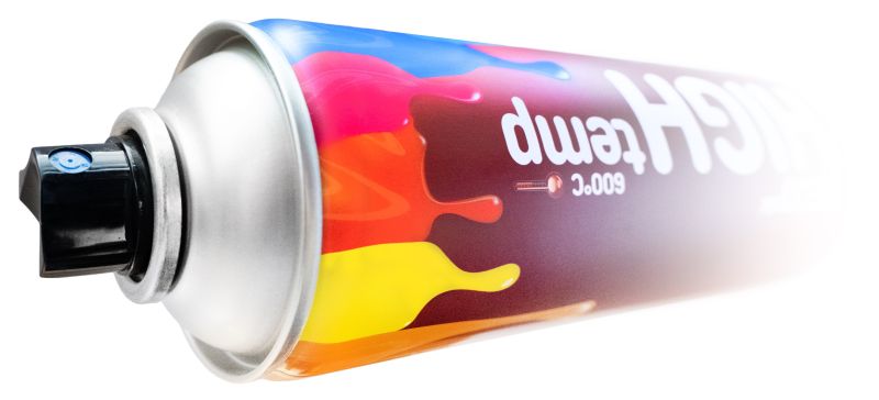 Краска красный (0,400 л) термостойкая (600°C) Deco Blik TE-746 фото 3