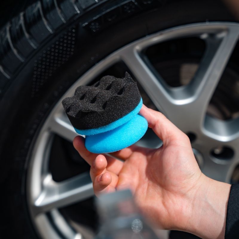 Губка аппликатор для воска и полироли шин Applicator tyre K720 K2 фото 7
