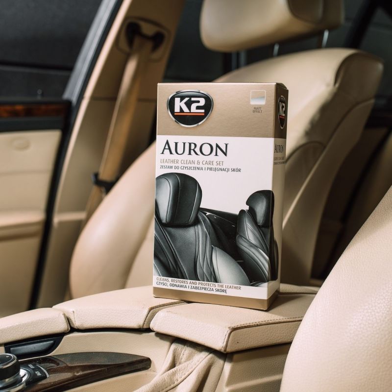 Набор по уходу за кожаной обивкой со щеткой и микрофиброй AURON SET G420 K2 фото 5