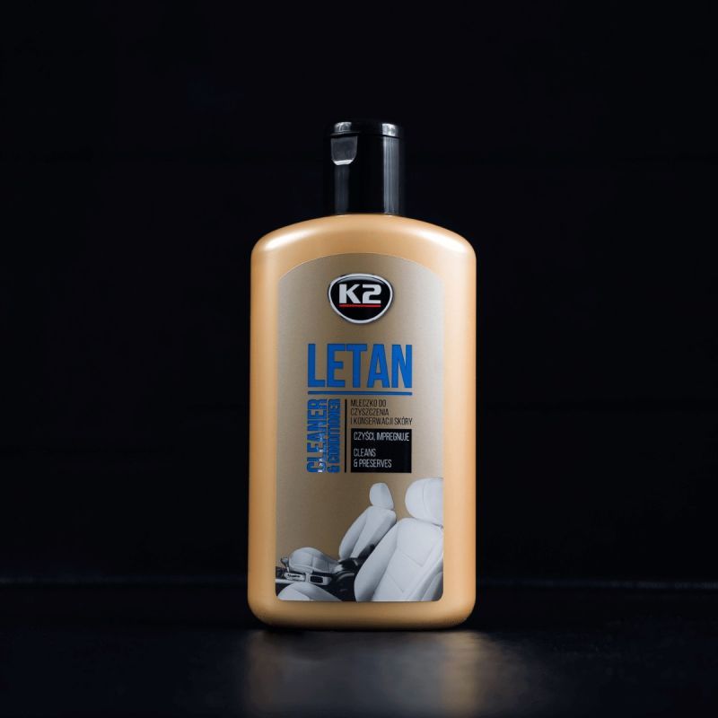 Очиститель салона кожаного Perfect Letan Cleaner 250мл (молочко) K202N K2 фото 2